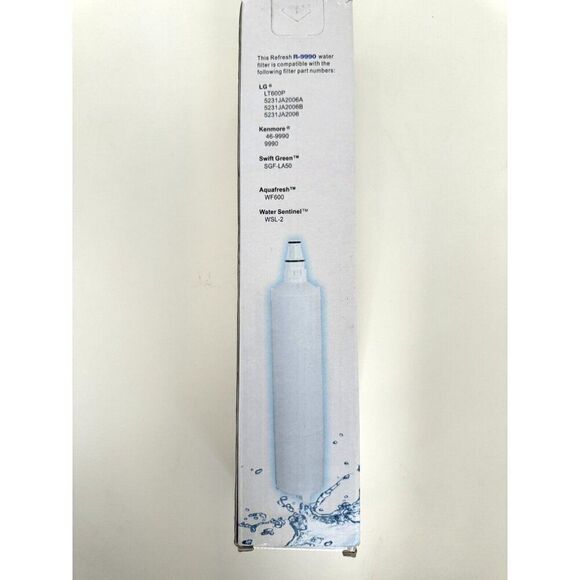 New Refresh R-9990 Water Filter Lg LT600P 46-9990 5231JA2006B - Picture 2 of 7